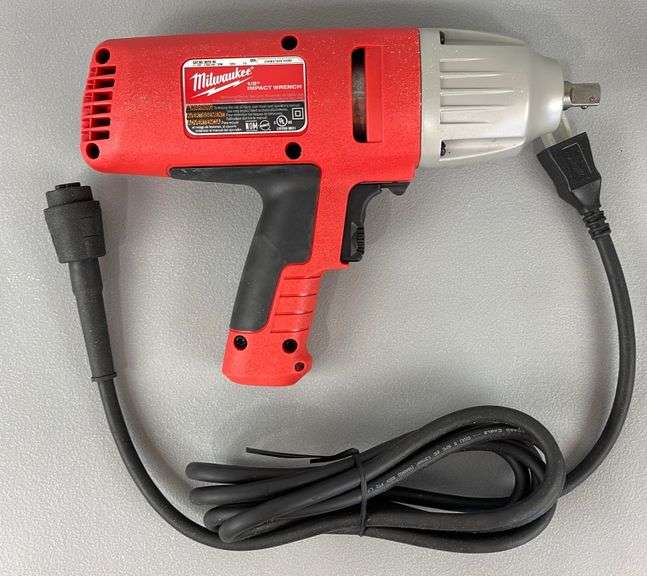 Unused Milwaukee 1/2” corded impact Schneider Auctioneers LLC