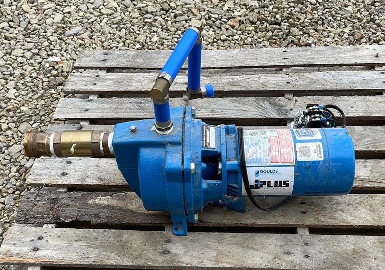 Goulds J5S shallow well jet pump Schneider Auctioneers LLC