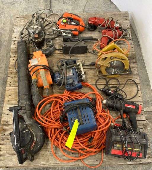 Group of corded tools Schneider Auctioneers LLC