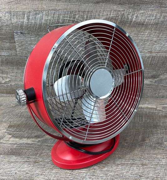 Modern desk fan Schneider Auctioneers LLC
