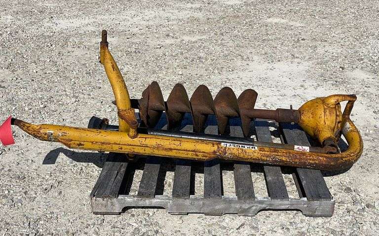 Titan Attachments 12 Inch Auger Bit For 3-Point Post Hole Digger – 24 Depth