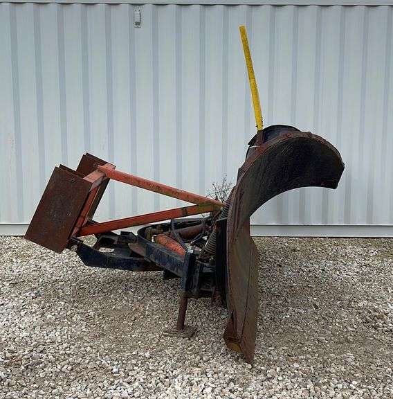 Bonnell 11' snow plow for loader Schneider Auctioneers LLC