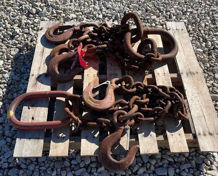2 HD lifting chain assemblies Schneider Auctioneers LLC