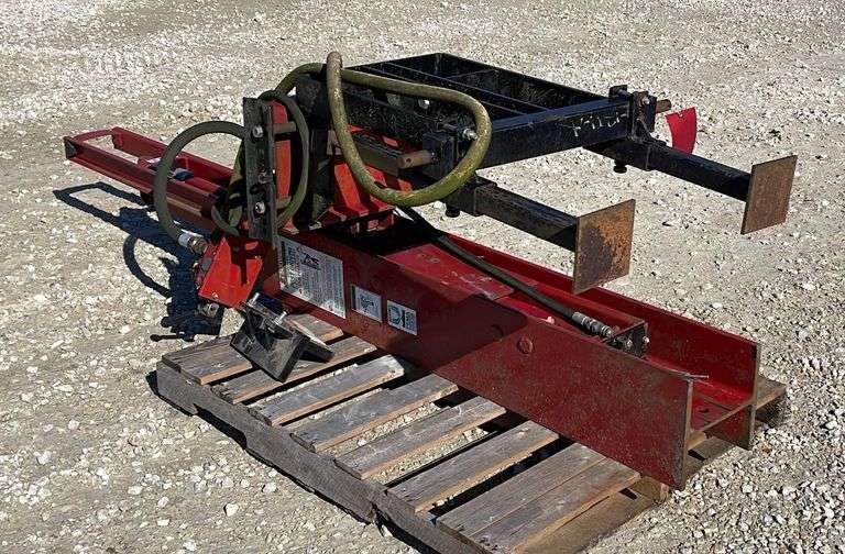 Shaver 3pt hydraulic post driver Schneider Auctioneers LLC