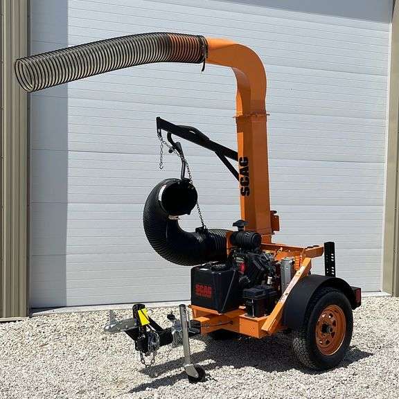 Unused Scag TL20W29BV commercial leaf vac Schneider Auctioneers LLC