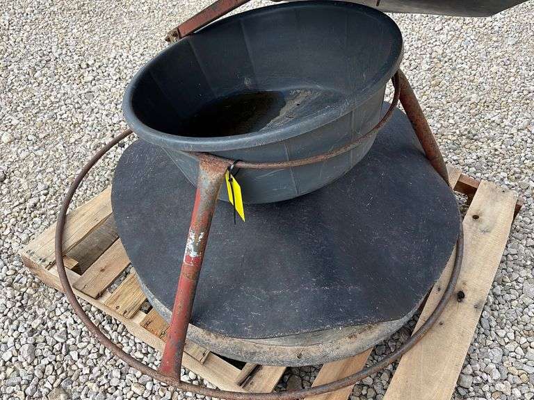 2 poly cattle mineral feeders Schneider Auctioneers LLC