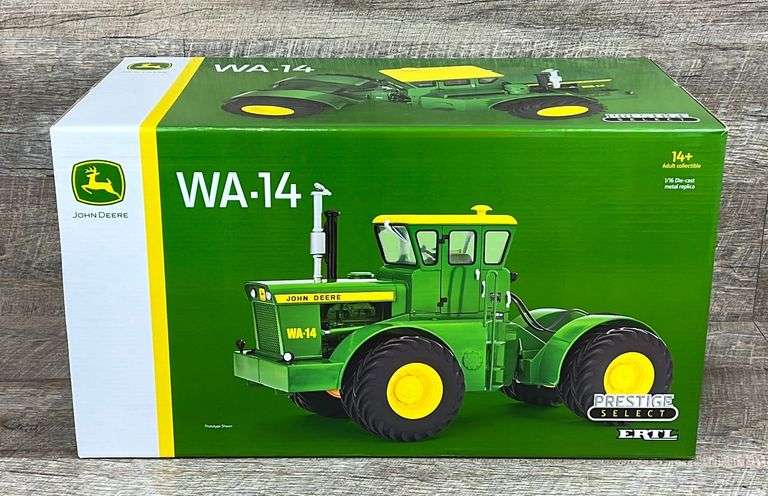 ERTL 1/64 Blanc 4-210 4WD Tracteur Avec Roues , 2024 National Ferme Jouet 6000 e