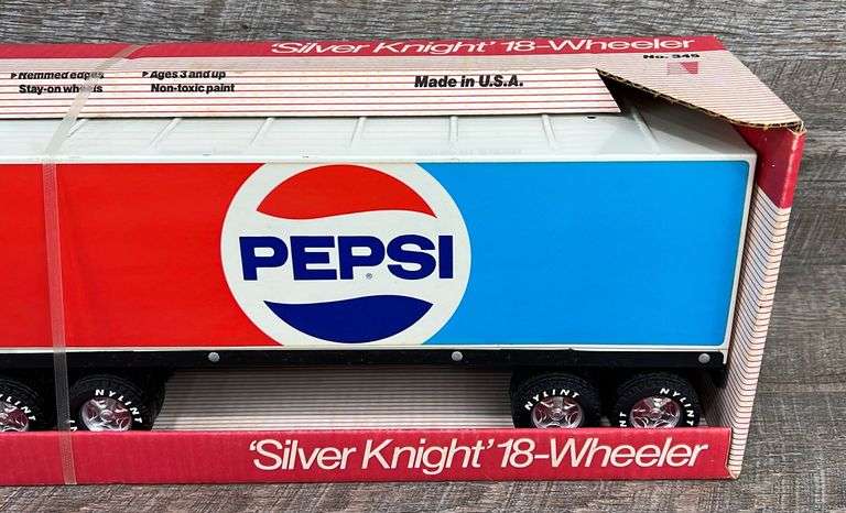 Esci S-309 Pepsi-cola Container Plus Semi-trailer Model Kit | Cars