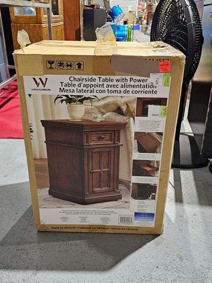 Modern Wooden Side Table CIB