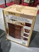 Modern Wooden Side Table CIB