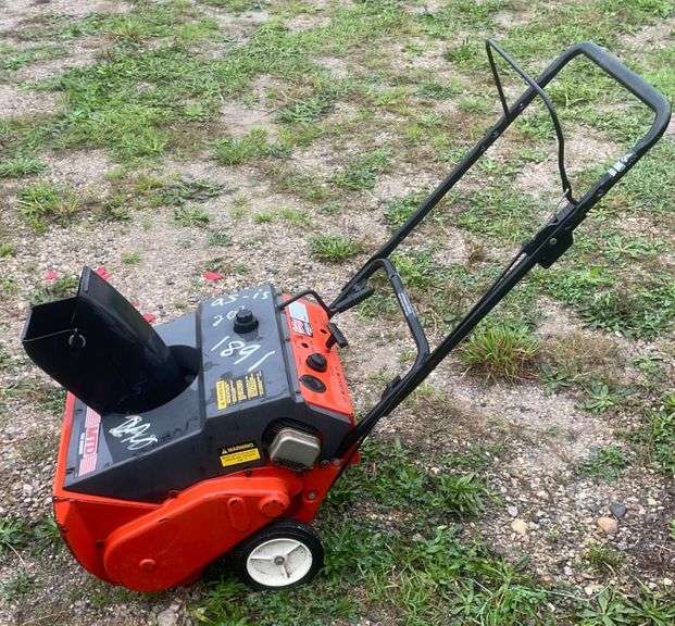 MTD Yard Machine Snow Blower Sherwood Auctions