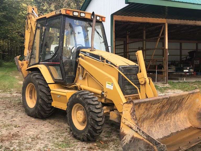 CAT 416C Backhoe Serial 4ZNO4124 Sherwood Auctions