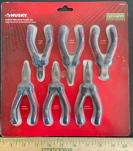 Husky 6 Piece Precision Pliers Set Sherwood Auctions