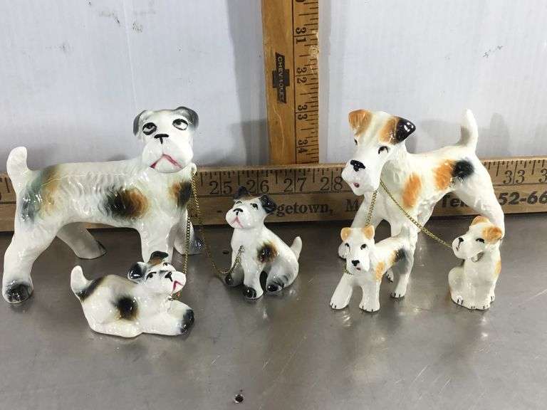 Vintage Dog Sets Made in Japan Sherwood Auctions