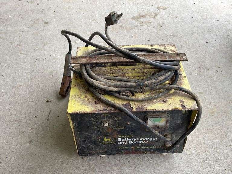 John Deere Battery Charger Sherwood Auctions