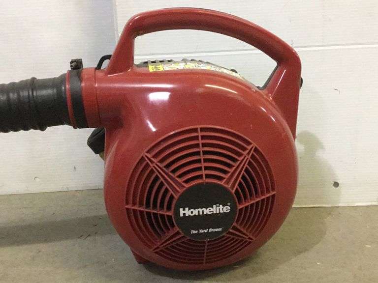 Homelite The Yard Broom Blower Sherwood Auctions