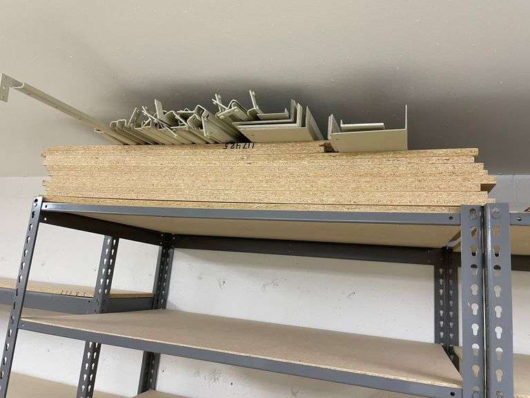 Single Deep Shelving Unit W/ Extra Shelves Sherwood Auctions