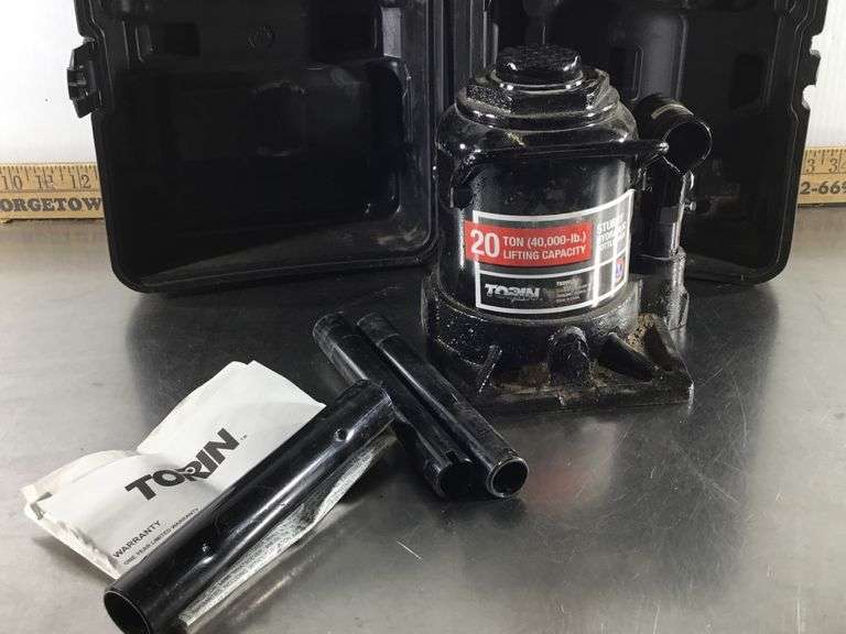 20 Ton Stubby Hydraulic Bottle Jack Sherwood Auctions