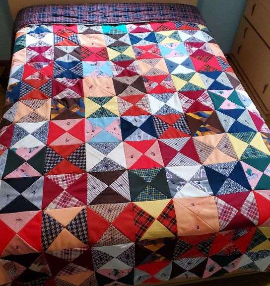 Handmade Heavy Quilt King size Sherwood Auctions