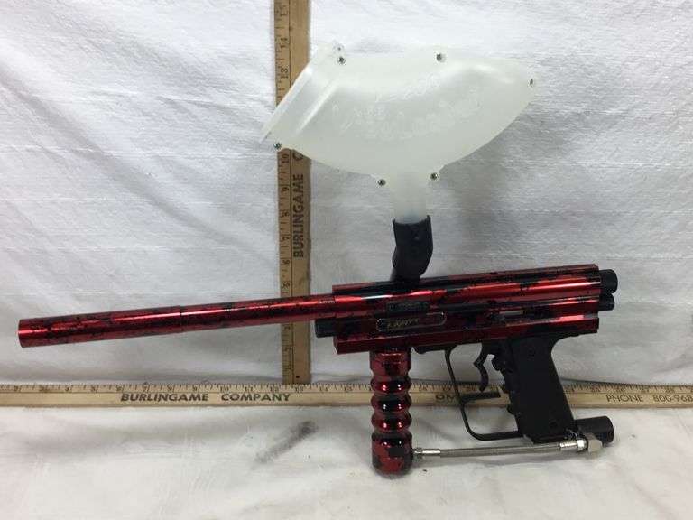 Raptor Paintball Gun, Tank and Cleaner Sherwood Auctions