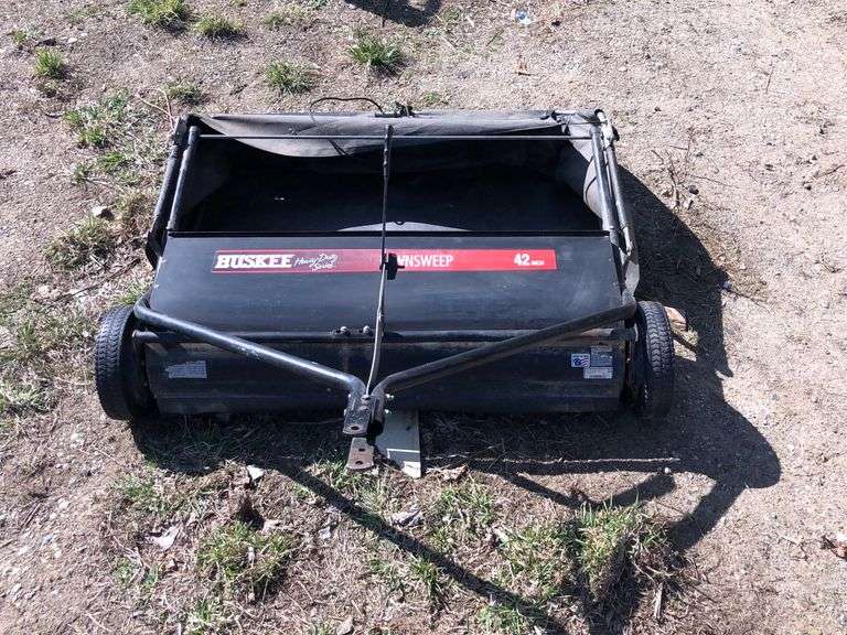 Huskee 42” Lawn Sweeper Sherwood Auctions