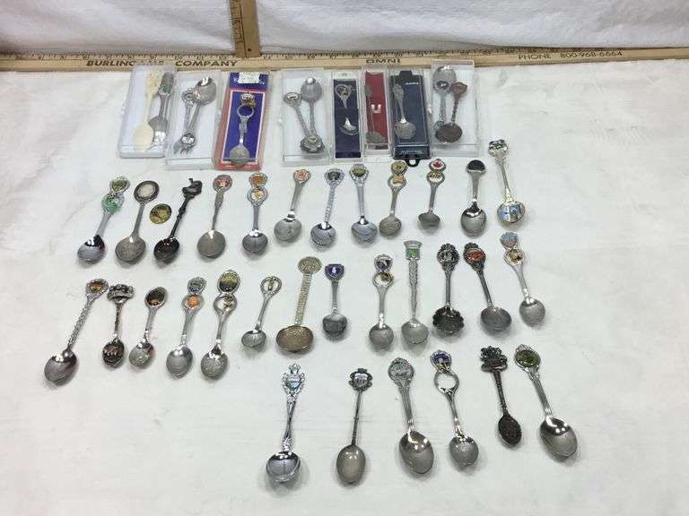 Miniature Spoon Collection Sherwood Auctions