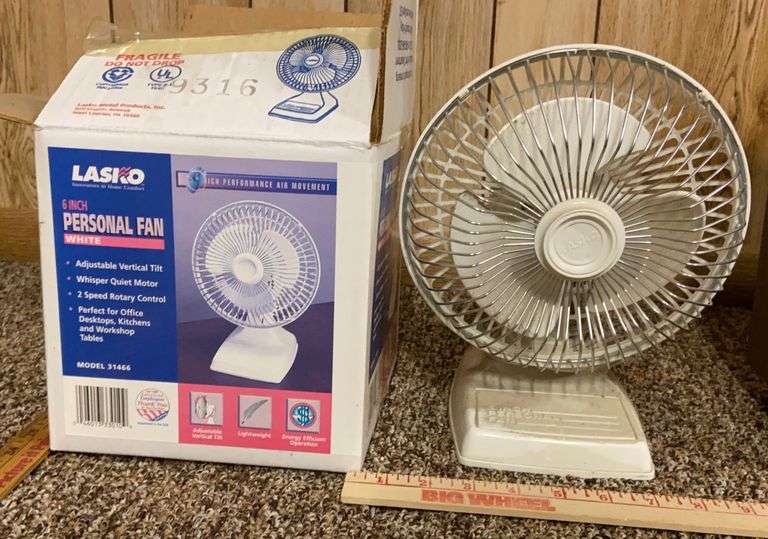Lasko personal fan, Arvin electric heater - Sherwood Auctions