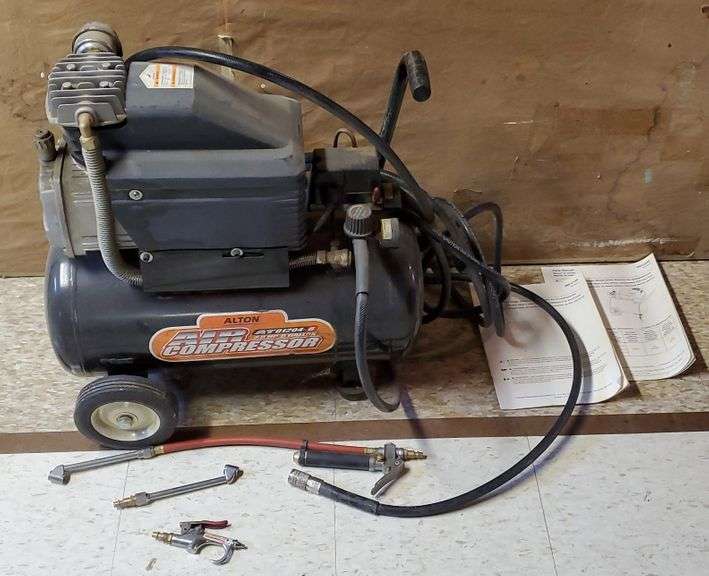 Alton 6 gallon Air compressor 2.5HP Sherwood Auctions