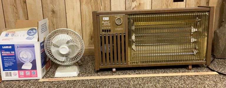 Lasko personal fan, Arvin electric heater - Sherwood Auctions