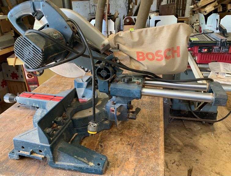 BOSCH 10” Slide Compound Miter Saw Sherwood Auctions