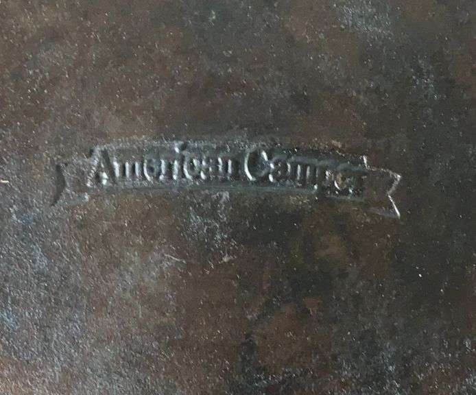 American Campers Cast Iron Skillet Sherwood Auctions