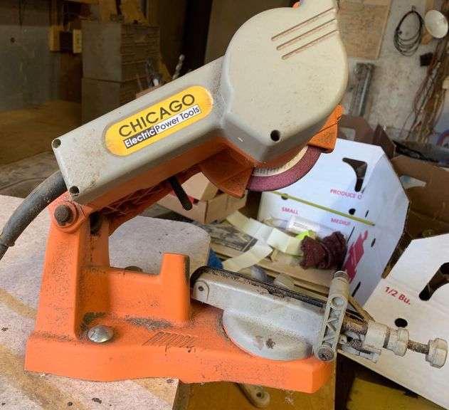 Chicago Electric Chainsaw Sharpener Sherwood Auctions