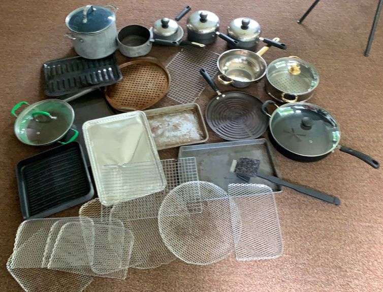 Pots, Pans & Baking Sheets Sherwood Auctions