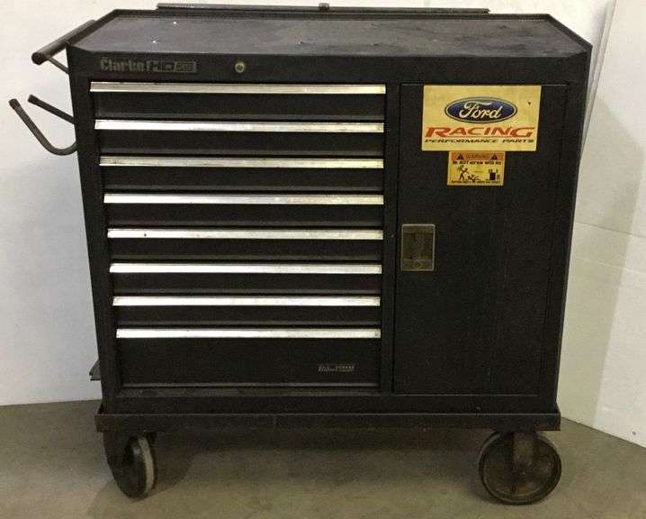 Clarke HD Plus Ball Bearing Tool Chest on Wheels Sherwood Auctions