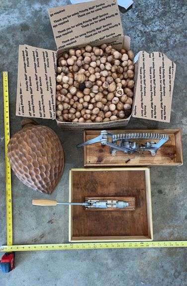 wooden walnut cracker