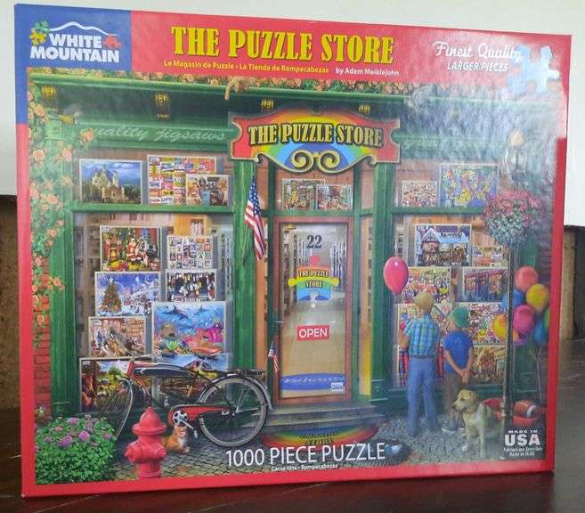 White Mountain Puzzle and Americana Collection Puzzle Sherwood Auctions