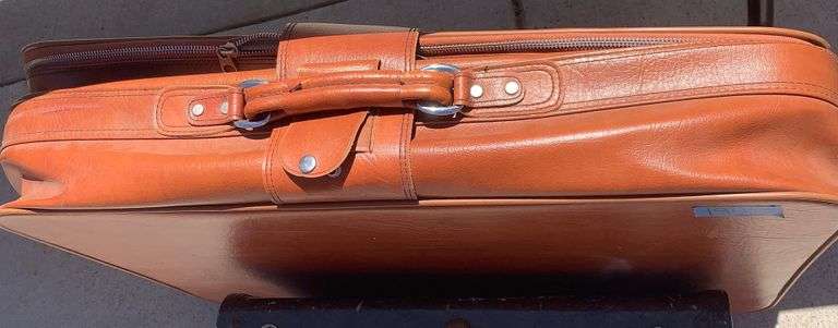 two large suitcases