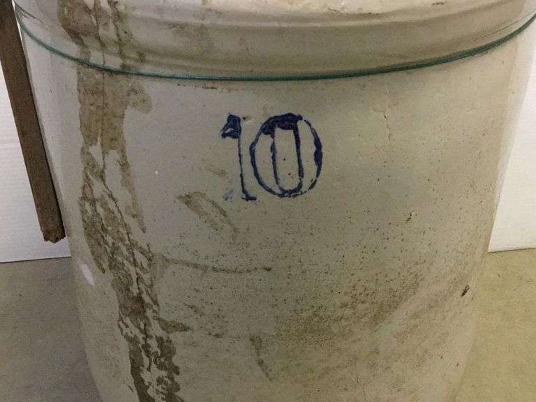 Number 10 Crock Sherwood Auctions