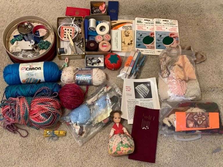 Sewing materials Sherwood Auctions