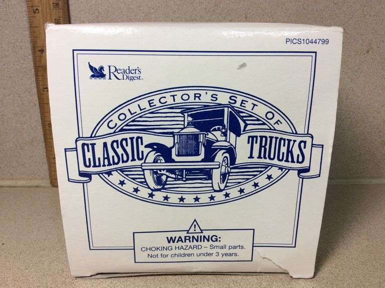 Readers Digest Collectors Set 4 Classic Truck Delivery Vehicles Sherwood Auctions