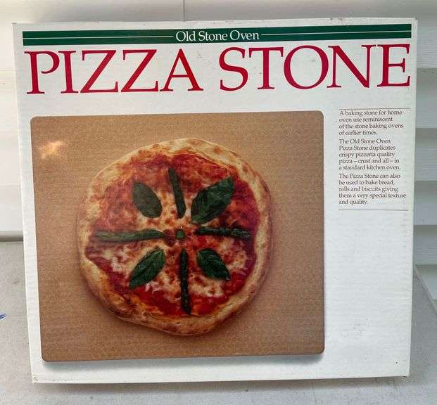 Old Stone Oven Pizza Stone, new Sherwood Auctions