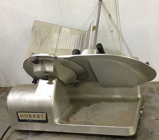 The Hobart MFG Meat Slicer Model 1612 and Sharpener Sherwood Auctions