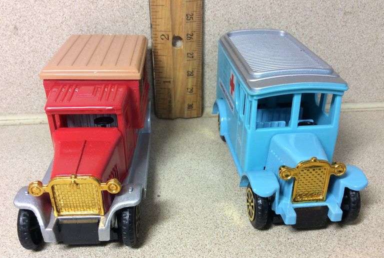 Readers Digest Collectors Set 4 Classic Truck Delivery Vehicles Sherwood Auctions