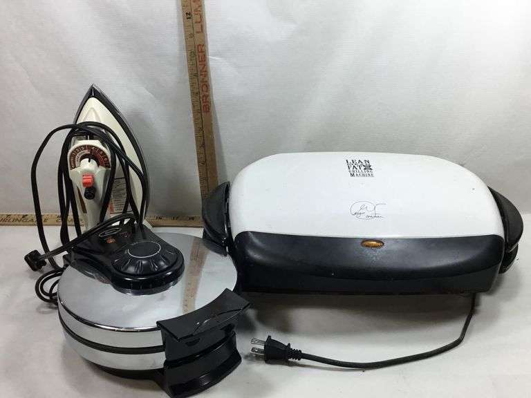 Oster Waffle Maker, Grilling Machine & Black & Decker Iron Sherwood
