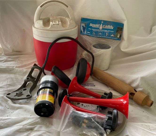 Harbor Freight air horns and more Sherwood Auctions