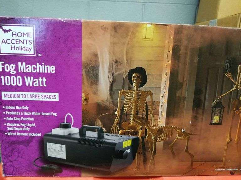 Fog machine 1000 watt. Sherwood Auctions