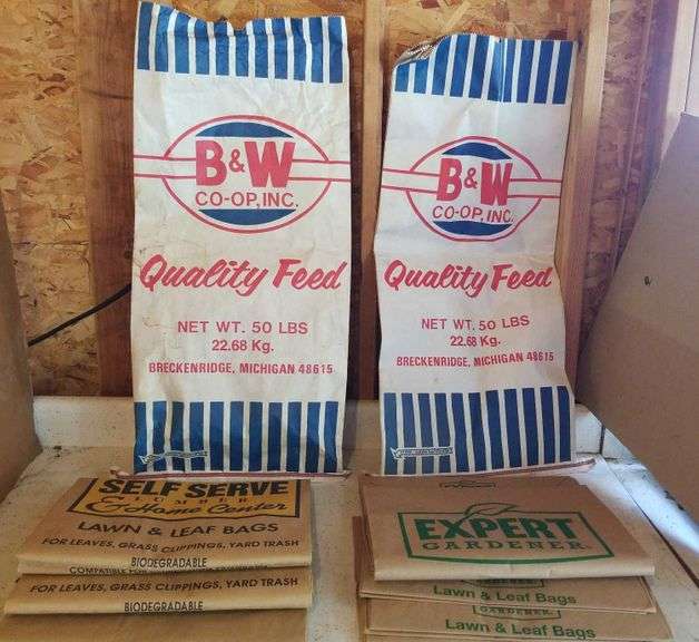 B W Co op Bags Lawn And Leaf Bags Sherwood Auctions b-w-co-op-bags-lawn-and-leaf-bags-sherwood-auctions