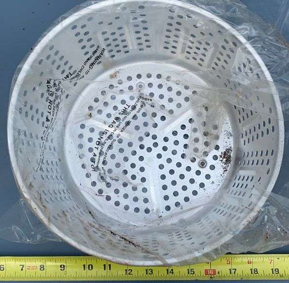 Water Bath Kettle, Deep Fry Basket and More Sherwood Auctions