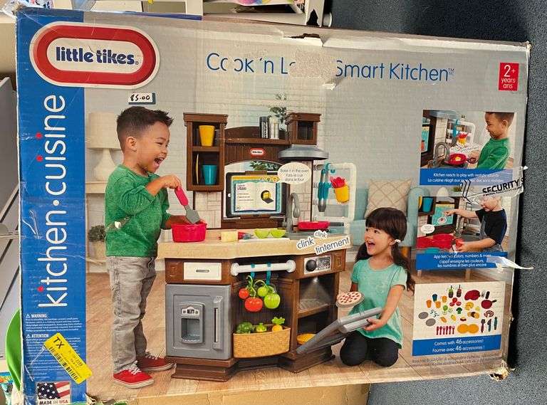 Little Tikes Cook ‘n Learn Smart Kitchen Sherwood Auctions