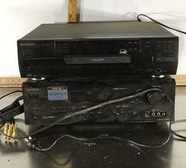 Kenwood CD Player and Onkyo Home Theatre System Sherwood Auctions